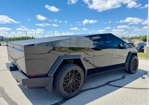 Black 2025 Tesla Cybertruck Base