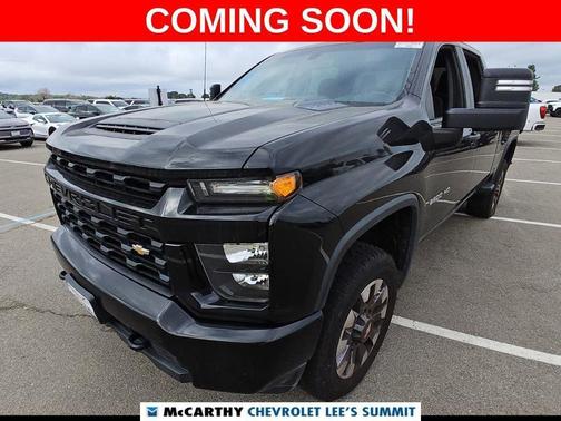 Mosaic Black Metallic 2022 Chevrolet Silverado 2500 Custom