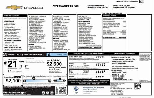 2023 Chevrolet Traverse RS