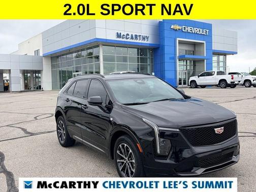 Black Metallic 2024 Cadillac XT4 Sport