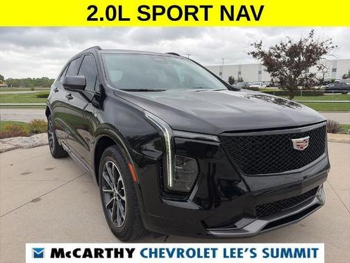 Black Metallic 2024 Cadillac XT4 Sport