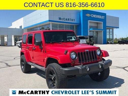 Flame Red Clearcoat 2011 Jeep Wrangler Unlimited Sahara