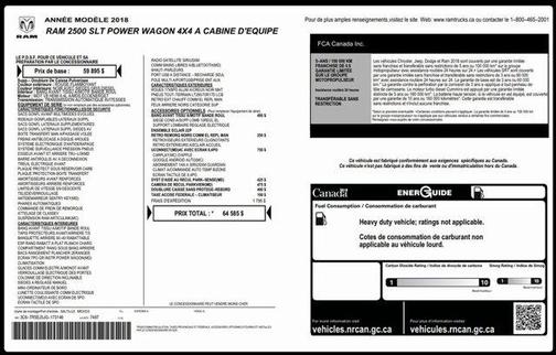 2018 RAM 2500 Power Wagon