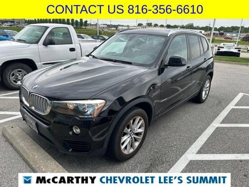 Jet Black 2015 BMW X3 xDrive28i