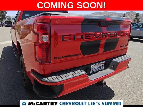 Red 2022 Chevrolet Silverado 1500 Custom