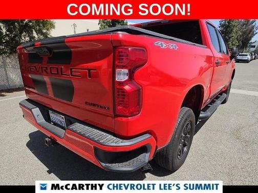 Red 2022 Chevrolet Silverado 1500 Custom
