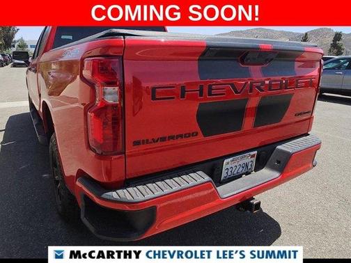Red 2022 Chevrolet Silverado 1500 Custom