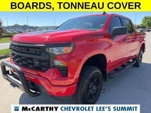 Red 2022 Chevrolet Silverado 1500 Custom