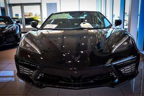 Black 2026 Chevrolet Corvette Stingray w/1LT
