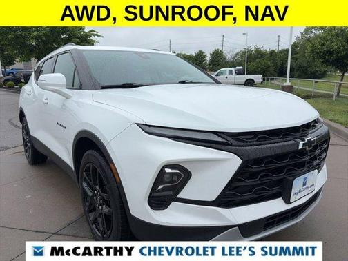 Summit White 2023 Chevrolet Blazer 3LT