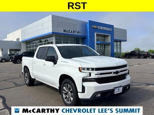 Summit White 2021 Chevrolet Silverado 1500 RST