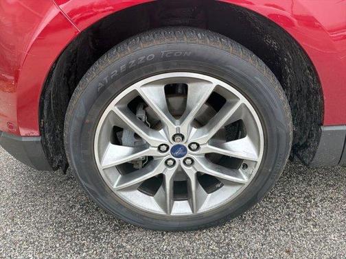 Ruby Red Metallic 2017 Ford Edge Titanium