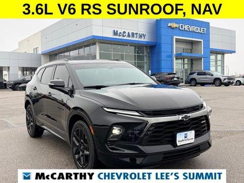 Black 2024 Chevrolet Blazer RS