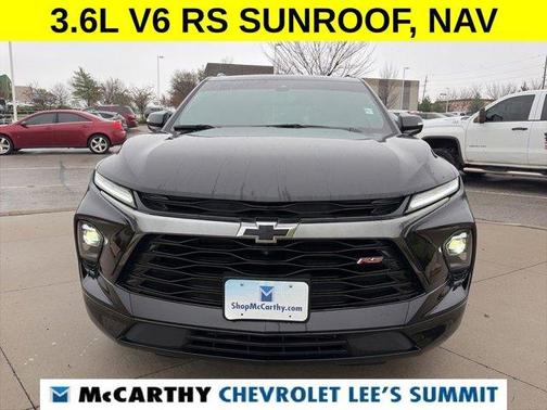 Black 2024 Chevrolet Blazer RS