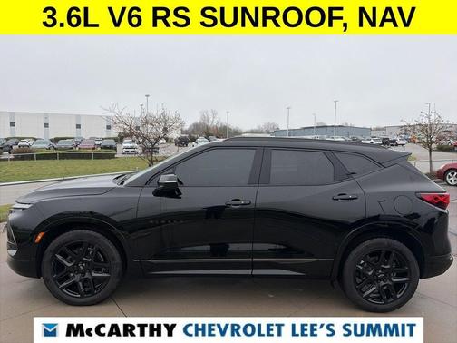 Black 2024 Chevrolet Blazer RS