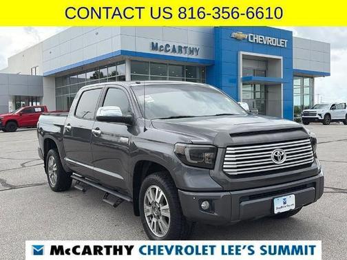 Magnetic Gray Metallic 2017 Toyota Tundra Platinum