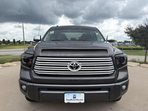 Magnetic Gray Metallic 2017 Toyota Tundra Platinum