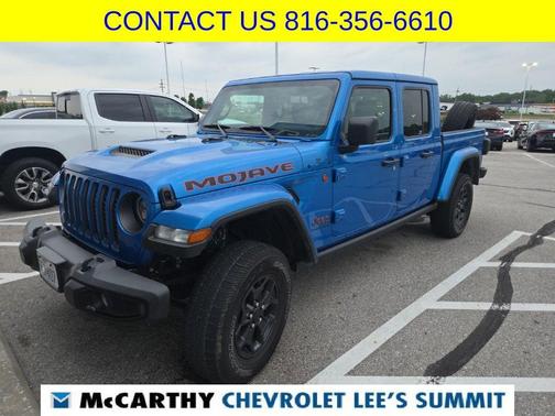 Hydro Blue Pearlcoat 2023 Jeep Gladiator Mojave