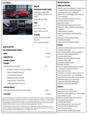 2024 Mazda CX-90 3.3 Turbo Preferred Plus