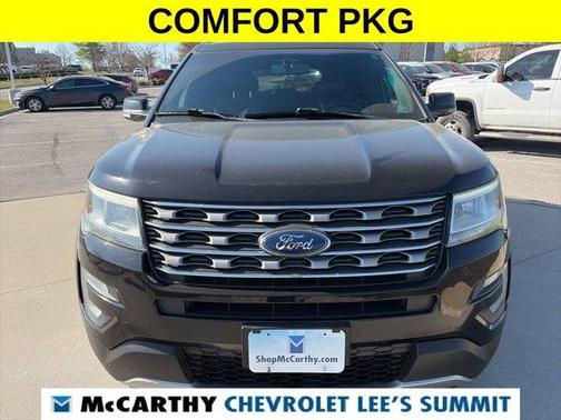 Shadow Black 2016 Ford Explorer XLT