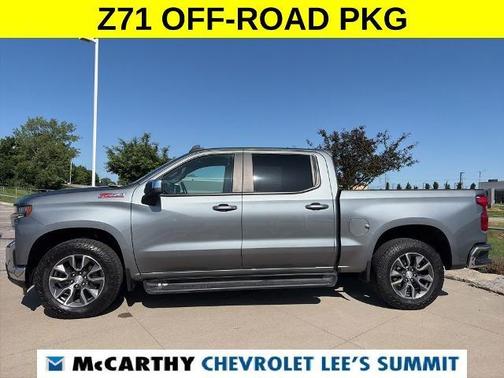 Steel Metallic 2021 Chevrolet Silverado 1500 LT