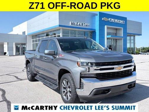 Steel Metallic 2021 Chevrolet Silverado 1500 LT