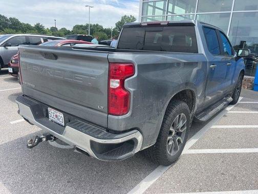 Steel Metallic 2021 Chevrolet Silverado 1500 LT