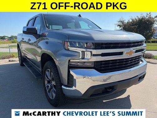 Steel Metallic 2021 Chevrolet Silverado 1500 LT