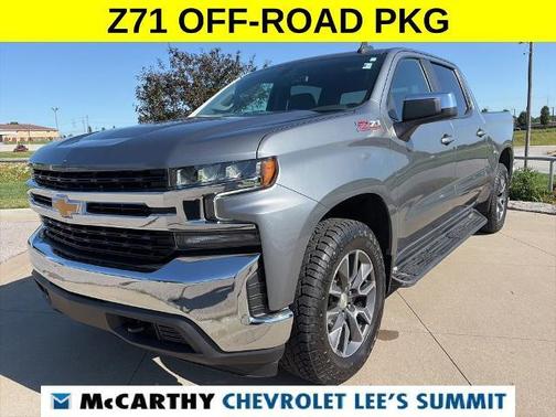 Steel Metallic 2021 Chevrolet Silverado 1500 LT