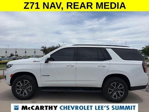 Summit White 2024 Chevrolet Tahoe Z71