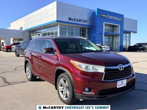 Ooh La La Rouge Mica 2015 Toyota Highlander Limited