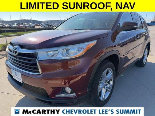 Ooh La La Rouge Mica 2015 Toyota Highlander Limited