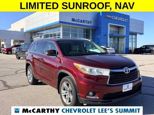 Ooh La La Rouge Mica 2015 Toyota Highlander Limited