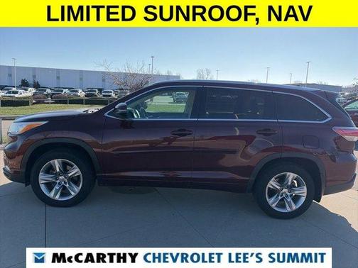 Ooh La La Rouge Mica 2015 Toyota Highlander Limited