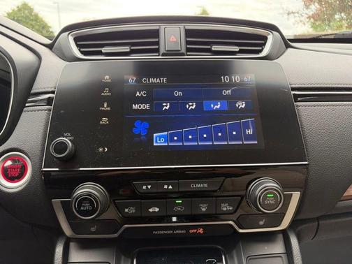 Molten Lava Pearl 2018 Honda CR-V EX-L