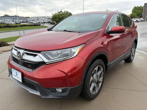 Molten Lava Pearl 2018 Honda CR-V EX-L
