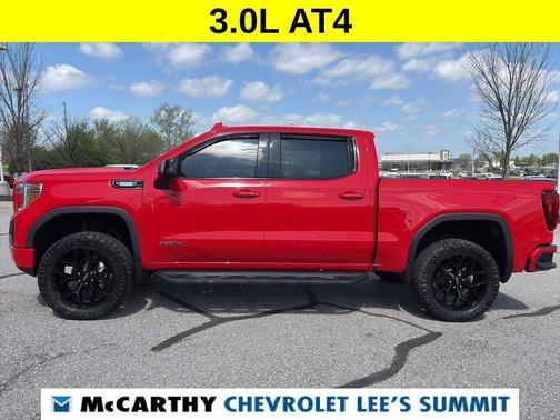 Cardinal Red 2021 GMC Sierra 1500 AT4