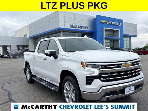Summit White 2023 Chevrolet Silverado 1500 LTZ