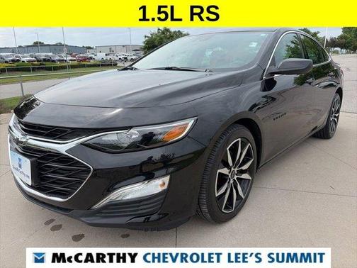 Black Metallic 2022 Chevrolet Malibu RS