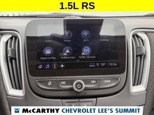 Black Metallic 2022 Chevrolet Malibu RS