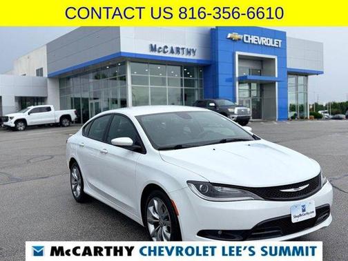 Bright White Clearcoat 2016 Chrysler 200 S