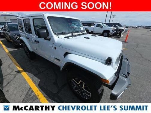Bright White Clearcoat 2025 Jeep Wrangler Sahara