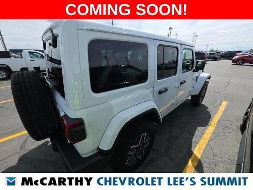 Bright White Clearcoat 2025 Jeep Wrangler Sahara