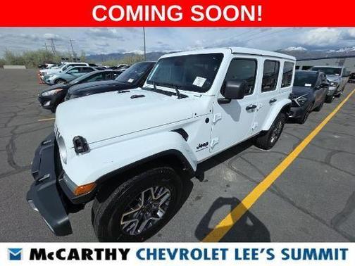 Bright White Clearcoat 2025 Jeep Wrangler Sahara