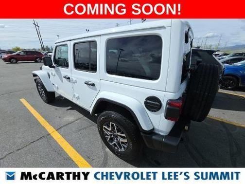 Bright White Clearcoat 2025 Jeep Wrangler Sahara
