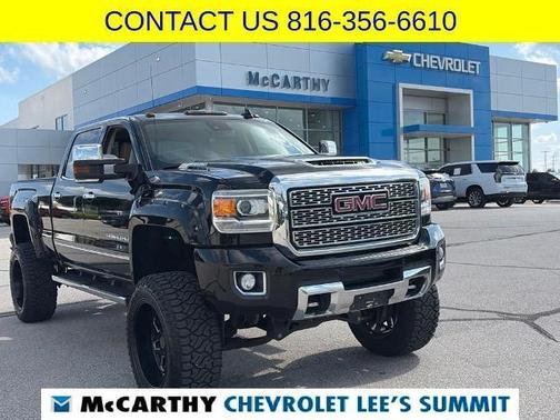 Onyx Black 2018 GMC Sierra 2500 Denali