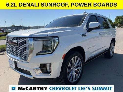 White Frost 2022 GMC Yukon Denali
