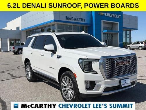 White Frost 2022 GMC Yukon Denali