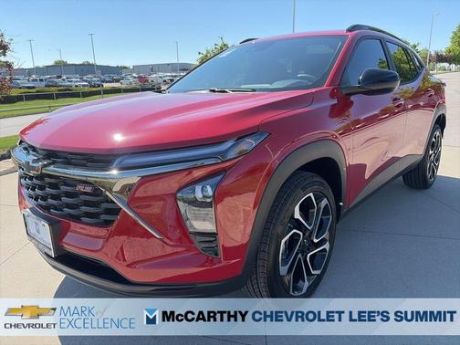 Red 2026 Chevrolet Trax 2RS