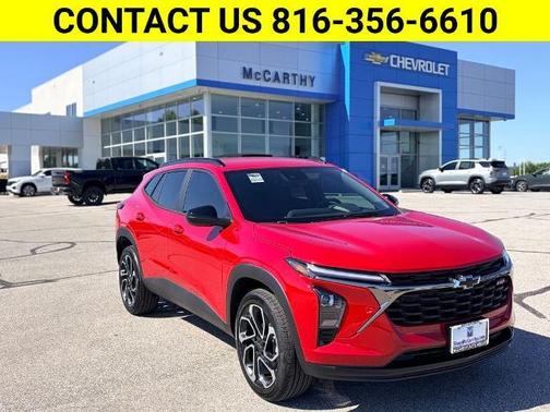Red 2026 Chevrolet Trax 2RS